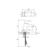 ��������� ��� ����������� RAVAK 10� Free TD F 012.00 ��� ������� �������, 140�� X070127