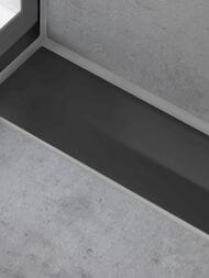 Hansgrohe RainDrain Flex Внешняя часть слива для душа 70см, пристенный монтаж, матов.черный 56050670