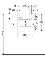 �������-���� Duravit Light and mirror 610�760�148 � ����������, ����� ����� LM7820L0000