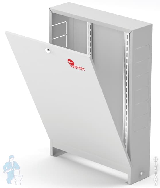 Шкаф коллекторный Wester наружный ШРН-4 (854х122х651-691) | Афоня.рф ...