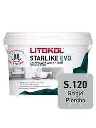 ������� ���������� LITOKOL STARLIKE EVO S.120 GRIGIO PIOMBO, 1 ��
