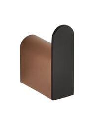 Крючок Bemeta Galla 108106020 одинарный, цвет: медное золото/черный матовый