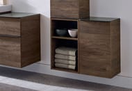 Шкафчик боковой Geberit Smyle Square (360х326х600) правый, пекан 500.359.JR.1