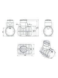 ������� ������� U 1250� (1835�1115�1680) ������, ���������  121.1250.899.0