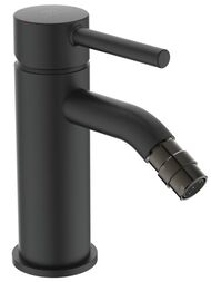 Смеситель для биде Ideal Standard CERALINE BC197XG однозахватный, донный клапан, черный матовый