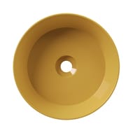 Раковина накладная Alice Spy 400х400х120 Aliglaze+, без отверстия под смес., мёд глянц. 34230196