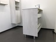 Тумба COMFORTY Верона-90 (905х870х470) напольная, с раковиной, дуб белый 00-00001972