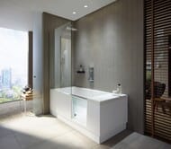 ����� � ������� ������������ Duravit Shower+Bath 1700�750�2100 � ���� �����,���������� ������ 700403000000000