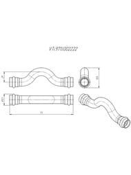Пресс обвод VALTEC нерж. сталь 22х22 ВВ, VTi.971.I.002222 — изображение 8