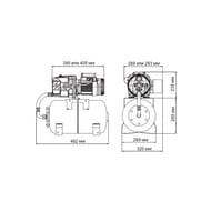 �������� ������� DAB AQUAJET 102 M, 54 �, 3,6 �3/�,  102650040H