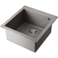 Мойка Omoikiri BOSEN 47-GR (470х500х220) врезная, тетогранит, leningrad grey 4993594