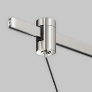 Трековый подвесной светильник Maytoni Focus LED (Фокус ЛЭД) TR157-1-12W4K-PT Flarity 4000K 12Вт 36°, IP20, платина