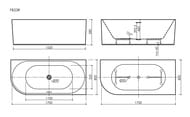����� Sancos ����� � (Edge R) 1700x800x580, �������, ������, ����-���., �/�, ����� FB23R