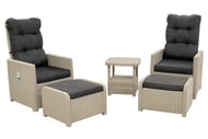 �������� ������ RATTAN MANCHESTER OTTO SET 2,2 �������� +2 �������� +������, �����/����������