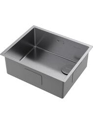 Мойка Omoikiri TAKI 54-U/IF-IN Side SF (540х440х200) унив.монтаж, угловой слив, нерж.сталь 4997034