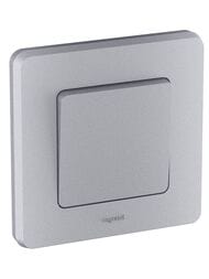 Рамка LEGRAND INSPIRIA 1 пост алюминий 673932