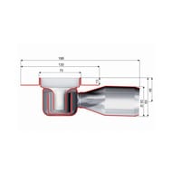 ������� ����� � �������������� ������� ACO Showerdrain B L=985�� h=65��, � �������