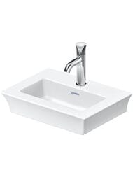 Раковина накладная Duravit White Tulip 0737450041 450х330 без перелива, отв. под смеситель, белый