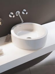Раковина DURAVIT STARCK 1 460х145 покр.WG, без площадки под смеситель, крепление 04454600001