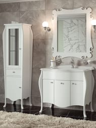 Тумба под раковину Caprigo Венеция 90 bianco 970х875х564 напольная 11913-В031G