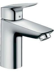 Уценка! Смеситель Hansgrohe Logis 71100 для умывальника, фиксированный излив, донный клапан - уценка. — миниатюра 1