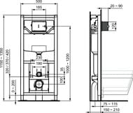 ����������� Ideal Standard PROSYS FRAME 120 M 3H ��� ��������� �������� R009567