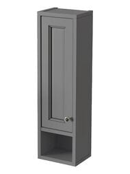 Шкаф с нишей Caprigo Альбион Промо 240 graphite 236х806х180 левый 33390L-SF-019