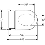 ������-���� GEBERIT AquaClean TumaComfort ���������, ������ ����� ������ 146.294.SI.1