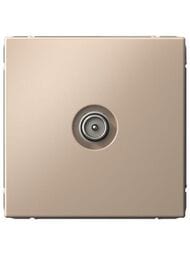 Розетка Systeme Electric ATLASDESIGN TV оконечная 1DB механизм, песочный ATN001291