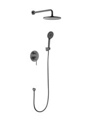 Душевая система VODA скрытого монтажа, арт. Vessel GUN METAL VSLGM Set_3in1 (VSET3in1VSLGM)
