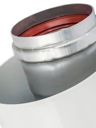 Элемент дымохода STOUT DN60/100 труба коаксиальная 250 мм п/м, уплотнения и хомут SCA-6010-000250