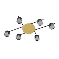 Потолочный светильник Lumion Comfi Agnia 8304/6C, черный