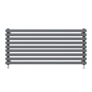 Радиатор КЗТО Quadrum 60 H 500-9 RAL TP26X-M215249005 нижнее подкл, структурный черный шелк