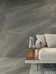 Керамогранитная плитка ITALON Metropolis Graphite Dark (800х1600х9) черная, 610010002344 (кв.м.) — изображение 4
