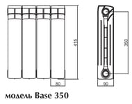 ������!�������� ��������������� Rifar Base Ventil BVL 350 ������ �����������, 6 ������, 816 ��
