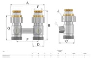 ���� ������� ����������� Simplex Exclusive Line D1/50 ������, 1/2x3/4" c ��������� 1/2"