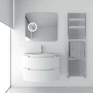 ����� � ��������� Berloni Bagno Moon (800�500�610) 2 �����, ����� ������ MNBS31T/100