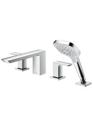 Смеситель для ванны TOTO GR на 4 отверстия, с ручным душем TBG02202R