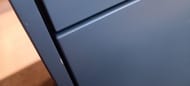 Уценка! Am.Pm "INSPIRE 2.0" Тумба с раковиной 804х490х600 push-to-open, графит матовый