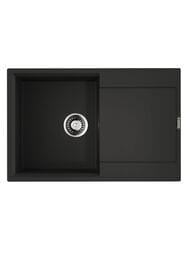 Мойка Omoikiri Daisen-78T BL (780х510х230) врезная, оборачиваемая, тетогранит, черный 4993527