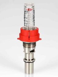 Клапан настроечный с расходомером VALTEC коллекторный, встраиваемый  VT.AC674.V.0