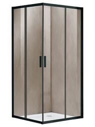 Душевой уголок Vincea Garda 80х90 чёрный VSS-1G8090CLB — миниатюра 1