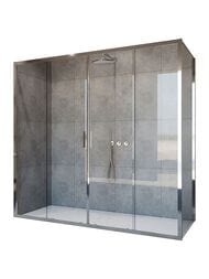Душевой уголок Vincea Garda 1900х800х1900 профиль хром, прямоугольный VSR-1G28019CL — миниатюра 1
