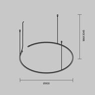 ���������� Maytoni Arity (������) TRX233-RH-D800-B ��������� ������� D800�� ��������������, IP20, ������