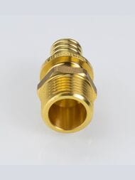 Соединитель VALTEC, аксиальный, 32х1"Н, латунь CW614N, VTm.401.G.003206