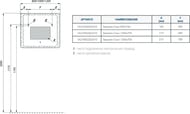 Зеркало AQUATON Соул 100 1A252802SU010 1000x30x700 подсветка, touch-выключатель, система Anti-Steam