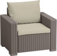 �������� ������ KETER CALIFORNIA DUO ARMCHAIR (83x68�72), 2 ������, ��������-�����