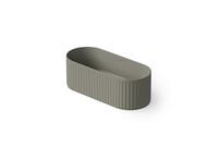 Ванна отдельностоящая Dea Design DD8804 1700 4 (1700х720х560), овальная, слив-перел, д/к, светло-серый