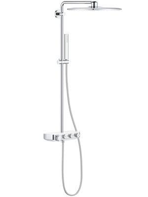 Душевая система Grohe Euphoria SmartControl 310 DUO Cube 26508LS0 термостат, настенн.монтаж,бел.луна