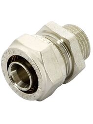 Соед. м/пластик обжим. Tiemme 20х3/4"Н 1600005(1600N002005)